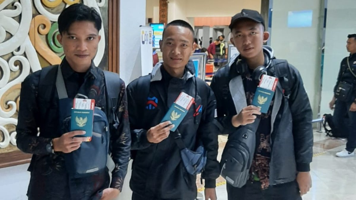 3 Siswa LPK Yasui Abadi resmi berangkat program SO job Pengolahan Ikan beku