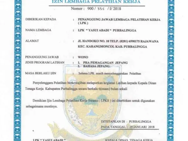 KEASLIAN LEMBAGA